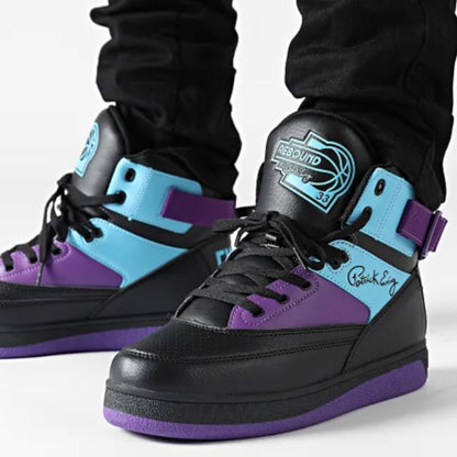 Patrick Ewing 33 Orion Strap (1RBE003-584) Black / Tourqoise / Purple