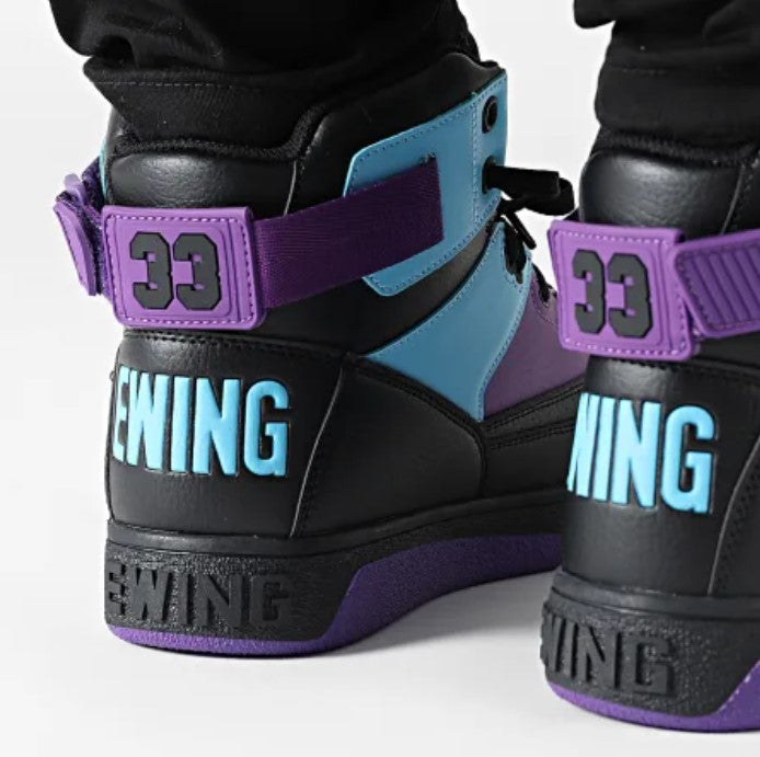 Patrick Ewing 33 Orion Strap (1RBE003-584) Black / Tourqoise / Purple