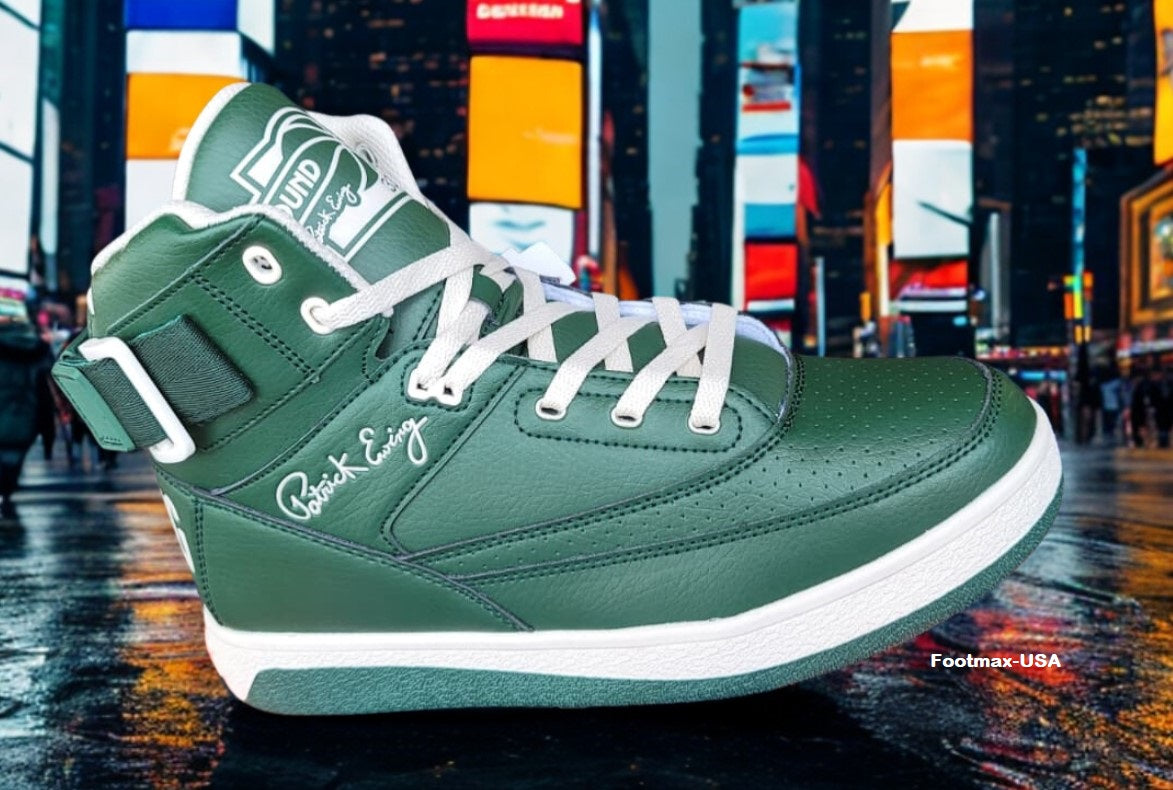 Patrick Ewing 33 Orion Strap (1RBE003-989) Green / Cream