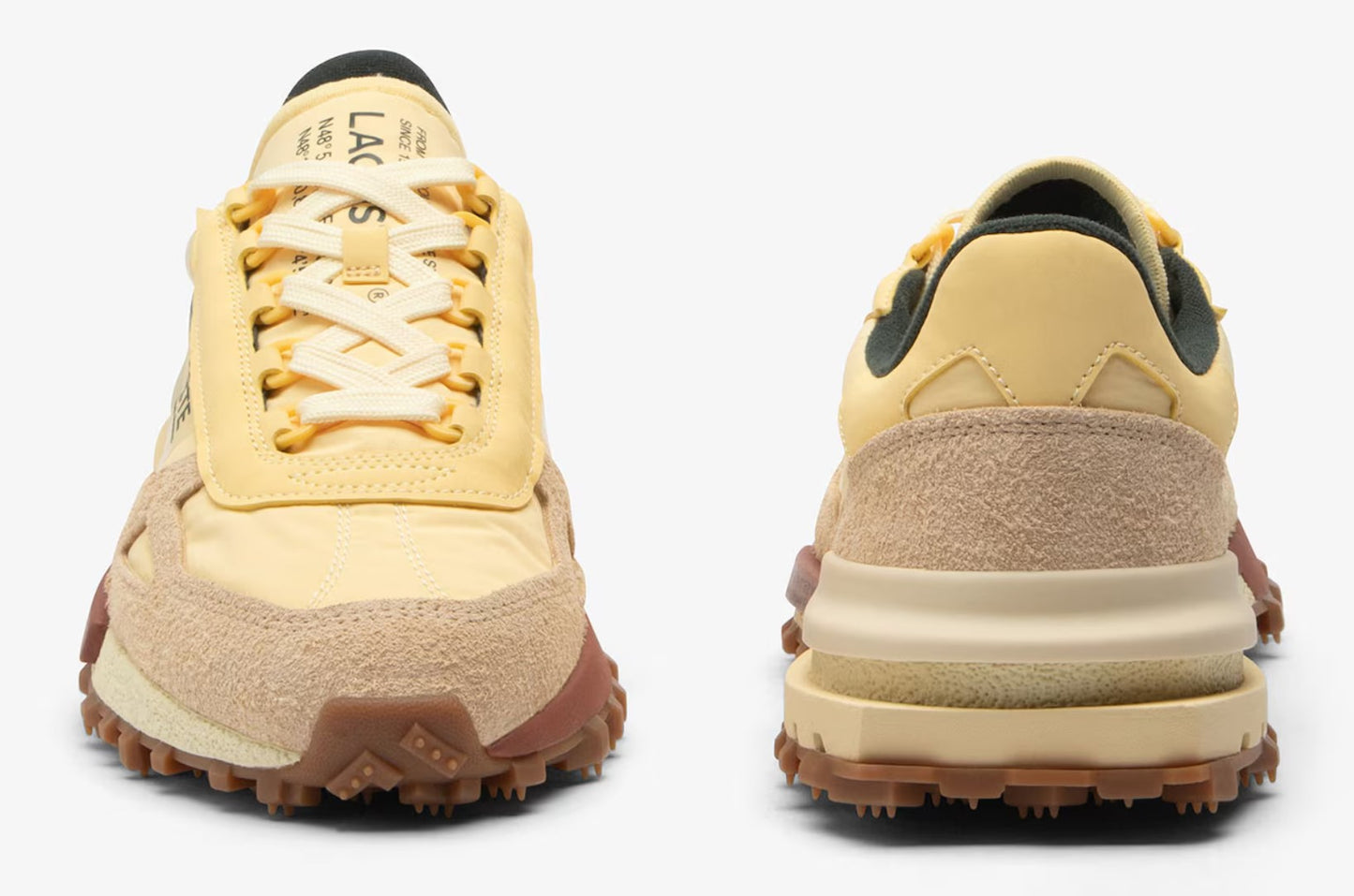 Lacoste Elite Active 225 6 SMA (750SMA0081-AB0) LT YELLOW / GUM TEXTILE