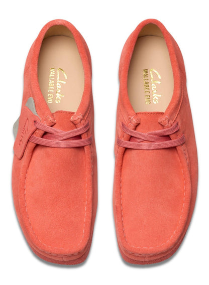 CLARKS WALLABEE VOSH (26181403) Coral Suede (WOMEN'S)
