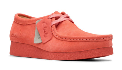 CLARKS WALLABEE VOSH (26181403) Coral Suede (WOMEN'S)