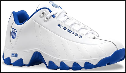 K.SWISS ST329 SMF - 03426-117-M - WHITE / CLASSIC BLUE