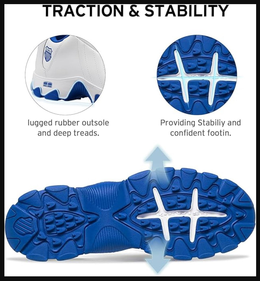 K.SWISS ST329 SMF - 03426-117-M - WHITE / CLASSIC BLUE