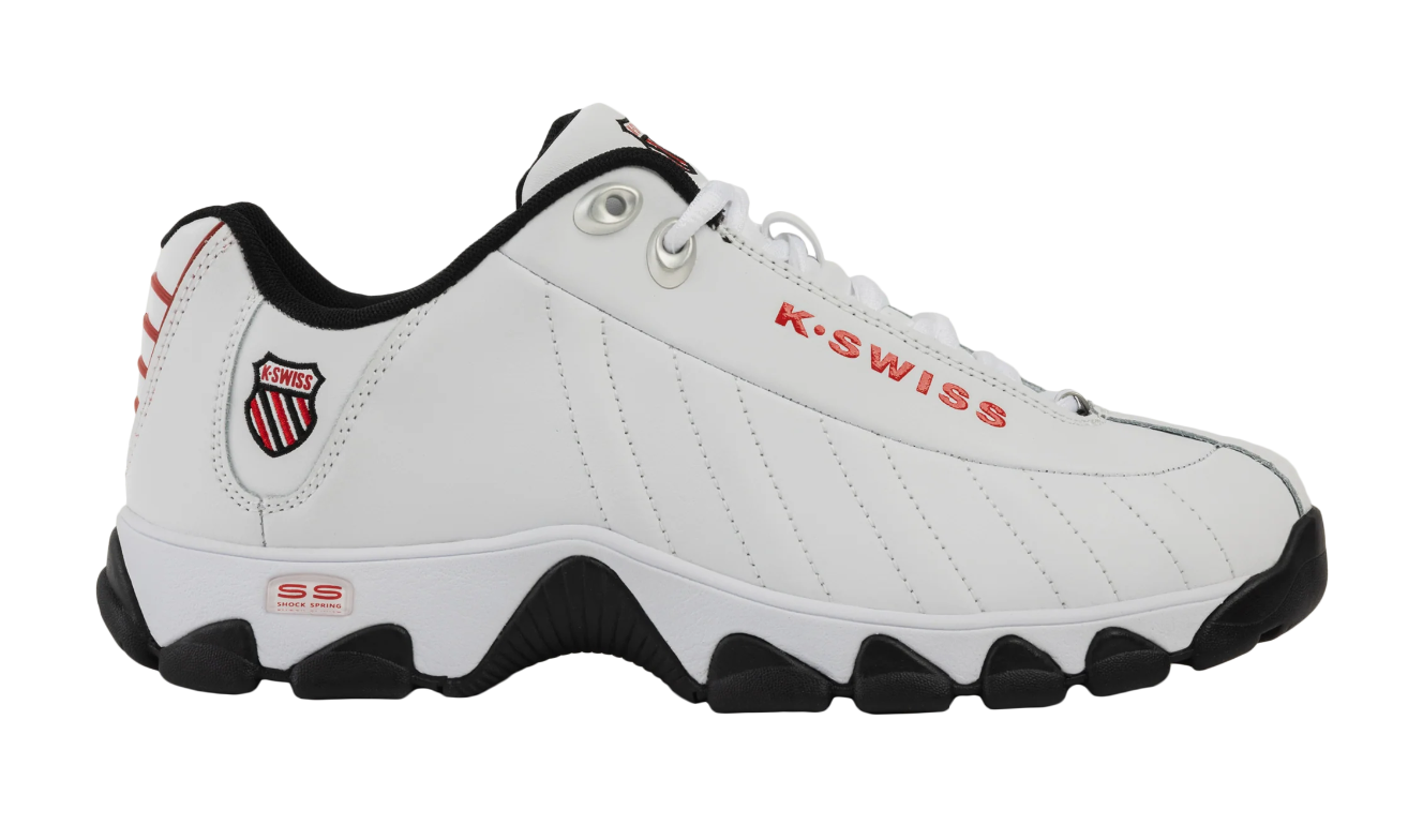 K.SWISS ST 329 CMF - 03426-122 (White / Black / Red)