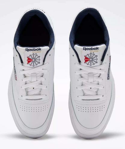 Reebok Club C 85 - Men's - 100000156 (White / Navy)