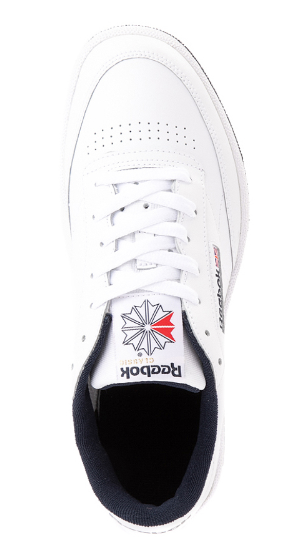 Reebok Club C 85 - Men's - 100000156 (White / Navy)