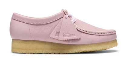 Clarks Wallabee Lo - 26185627 - Baby Pink Leather (WOMEN'S)