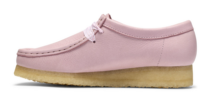 Clarks Wallabee Lo - 26185627 - Baby Pink Leather (WOMEN'S)