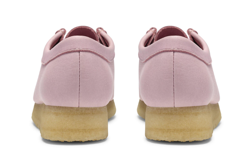 Clarks Wallabee Lo - 26185627 - Baby Pink Leather (WOMEN'S)