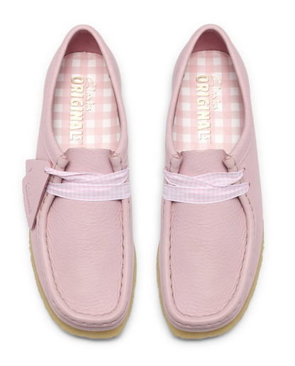 Clarks Wallabee Lo - 26185627 - Baby Pink Leather (WOMEN'S)