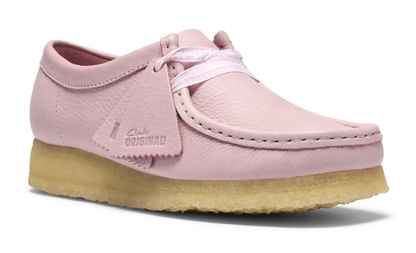Clarks Wallabee Lo - 26185627 - Baby Pink Leather (WOMEN'S)
