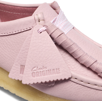Clarks Wallabee Lo - 26185627 - Baby Pink Leather (WOMEN'S)