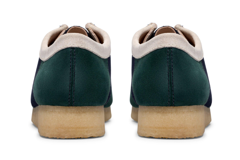 Clarks Wallabee Lo - 26185545 - Blue / Green Stripe