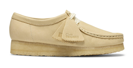 Clarks Wallabee Lo - 26185626 - Pale Yellow Leather (WOMEN'S)