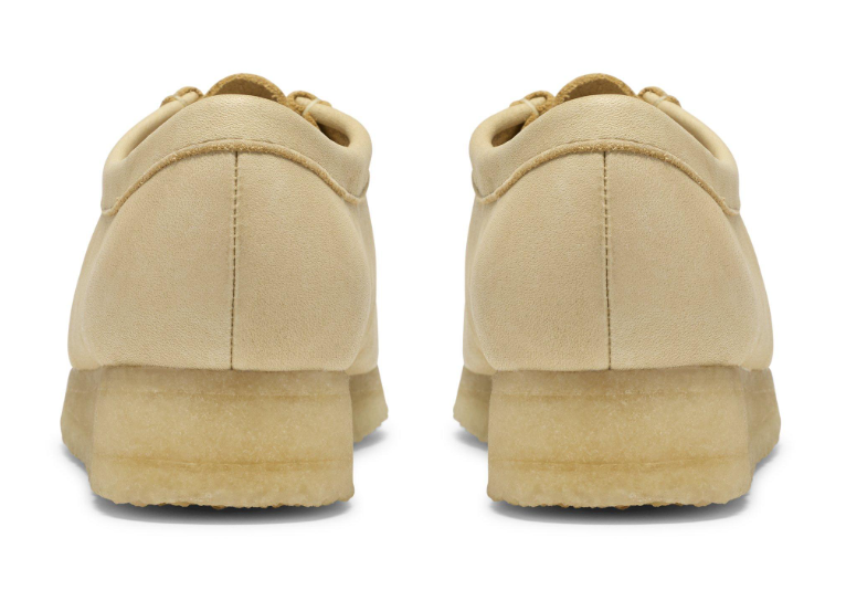 Clarks Wallabee Lo - 26185626 - Pale Yellow Leather (WOMEN'S)