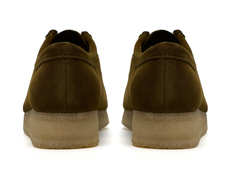 Clarks Wallabee Lo - 26186509 - Olive Suede (WOMEN'S)