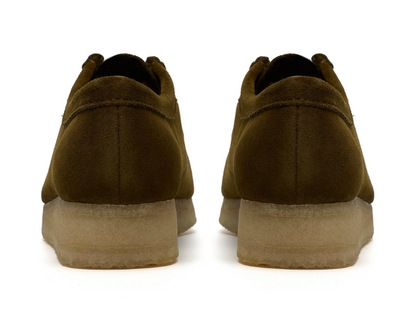 Clarks Wallabee Lo - 26186509 - Olive Suede (WOMEN'S)