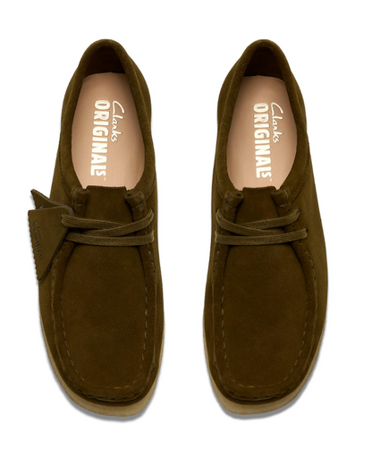 Clarks Wallabee Lo - 26186509 - Olive Suede (WOMEN'S)