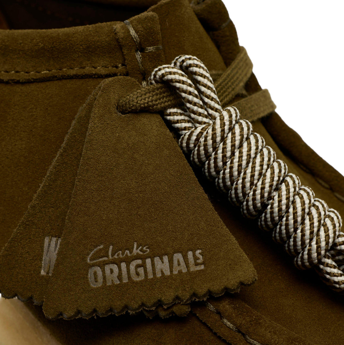 Clarks Wallabee Lo - 26186509 - Olive Suede (WOMEN'S)