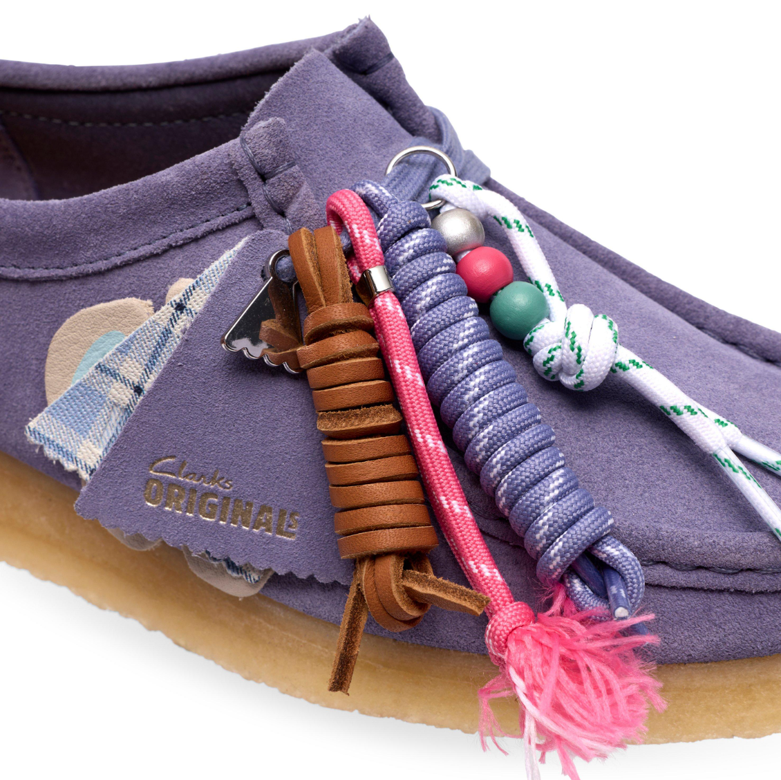 Clarks Wallabee Lo - 26186542 - Purple Interest (WOMEN'S)