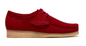 Clarks Wallabee - 26186772 - Deep Red Suede