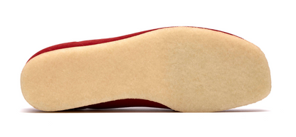 Clarks Wallabee - 26186772 - Deep Red Suede