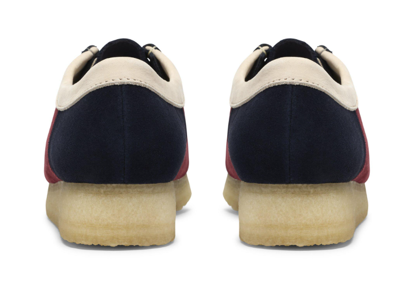 Clarks Wallablee Lo - 26185584 - Navy Stripe (WOMEN'S)