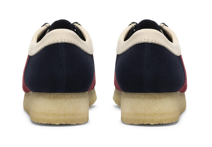Clarks Wallablee Lo - 26185584 - Navy Stripe (WOMEN'S)