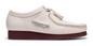 Clarks Wallabee Lo - 26185664 - White Leather