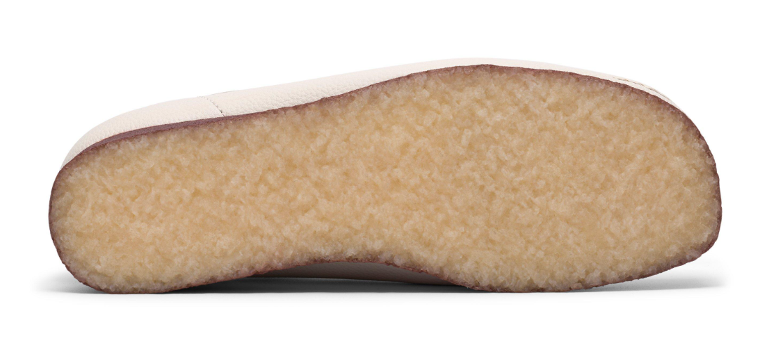 Clarks Wallabee Lo - 26185664 - White Leather