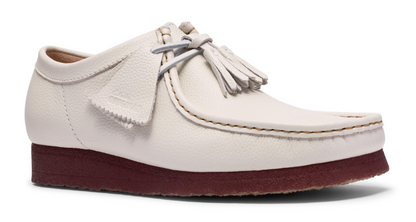 Clarks Wallabee Lo - 26185664 - White Leather