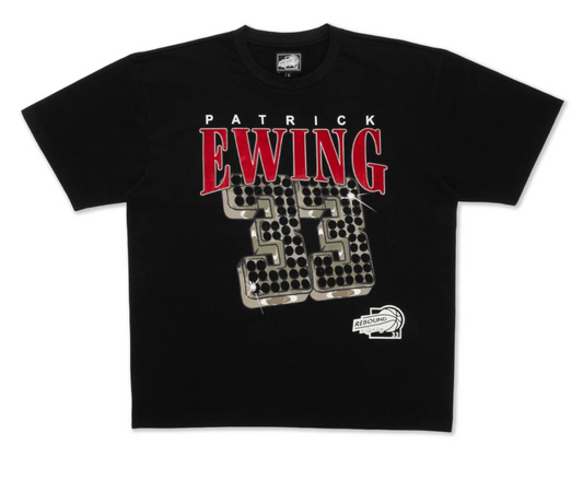 Patrick Ewing 33 Rhinestone T-Shirt (RBETIC03-001)