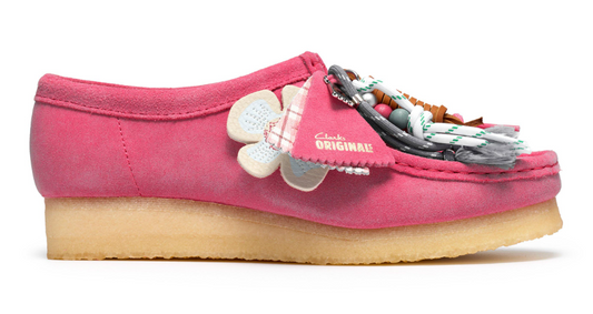 Clarks Wallabee Lo - 26186511 - Pink Interest - WOMEN'S