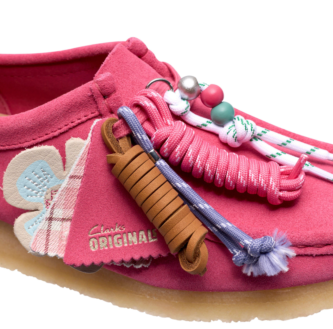 Clarks Wallabee Lo - 26186511 - Pink Interest - WOMEN'S