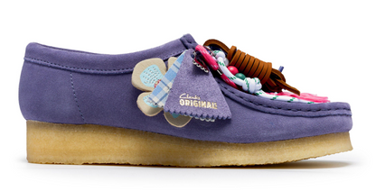 Clarks Wallabee Lo - 26186542 - Purple Interest (WOMEN'S)