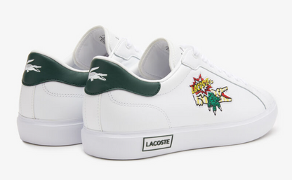Lacoste Power Court 222 7 SMA LTH - 744SMA0123-1R5 - White / Dk. Green