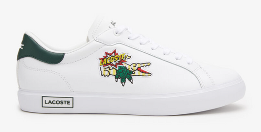 Lacoste Power Court 222 7 SMA LTH - 744SMA0123-1R5 - White / Dk. Green