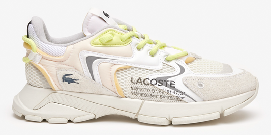 Lacoste L003 NEO 223 1 SMA - 746SMA0003-WP2 - Off Wht / Lt Grn