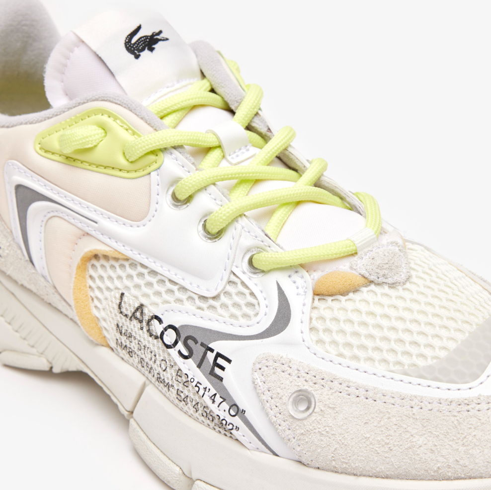 Lacoste L003 NEO 223 1 SMA - 746SMA0003-WP2 - Off Wht / Lt Grn