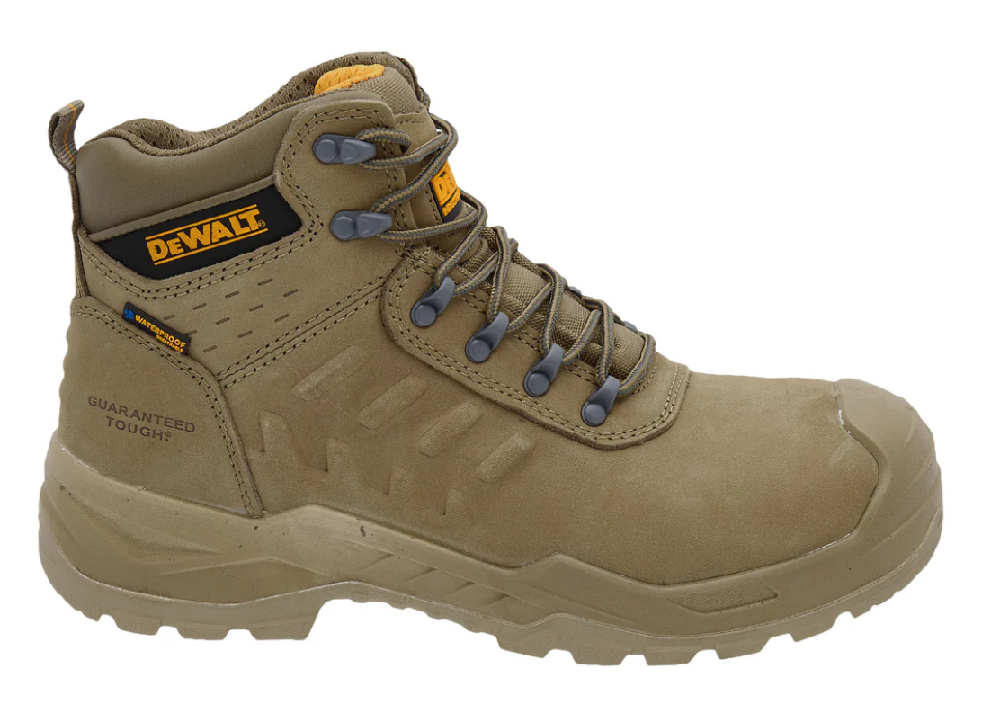 DEWALT Bowman Men's, Waterproof, Nubuck Leather, Steel Toe - DXWP10056-SND
