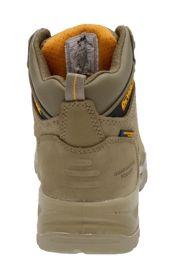 DEWALT Bowman Men's, Waterproof, Nubuck Leather, Steel Toe - DXWP10056-SND