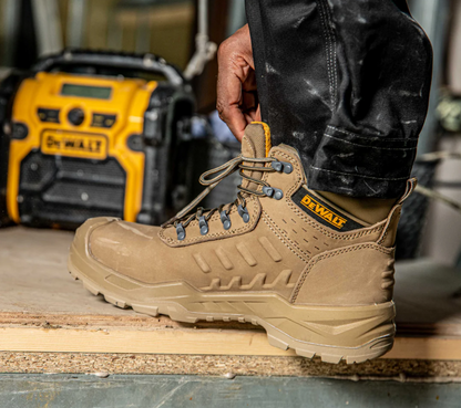DEWALT Bowman Men's, Waterproof, Nubuck Leather, Steel Toe - DXWP10056-SND