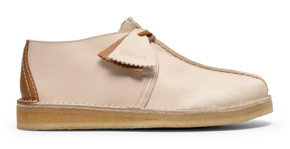 Clarks Desert Trek - White Combi Leather - 26185660