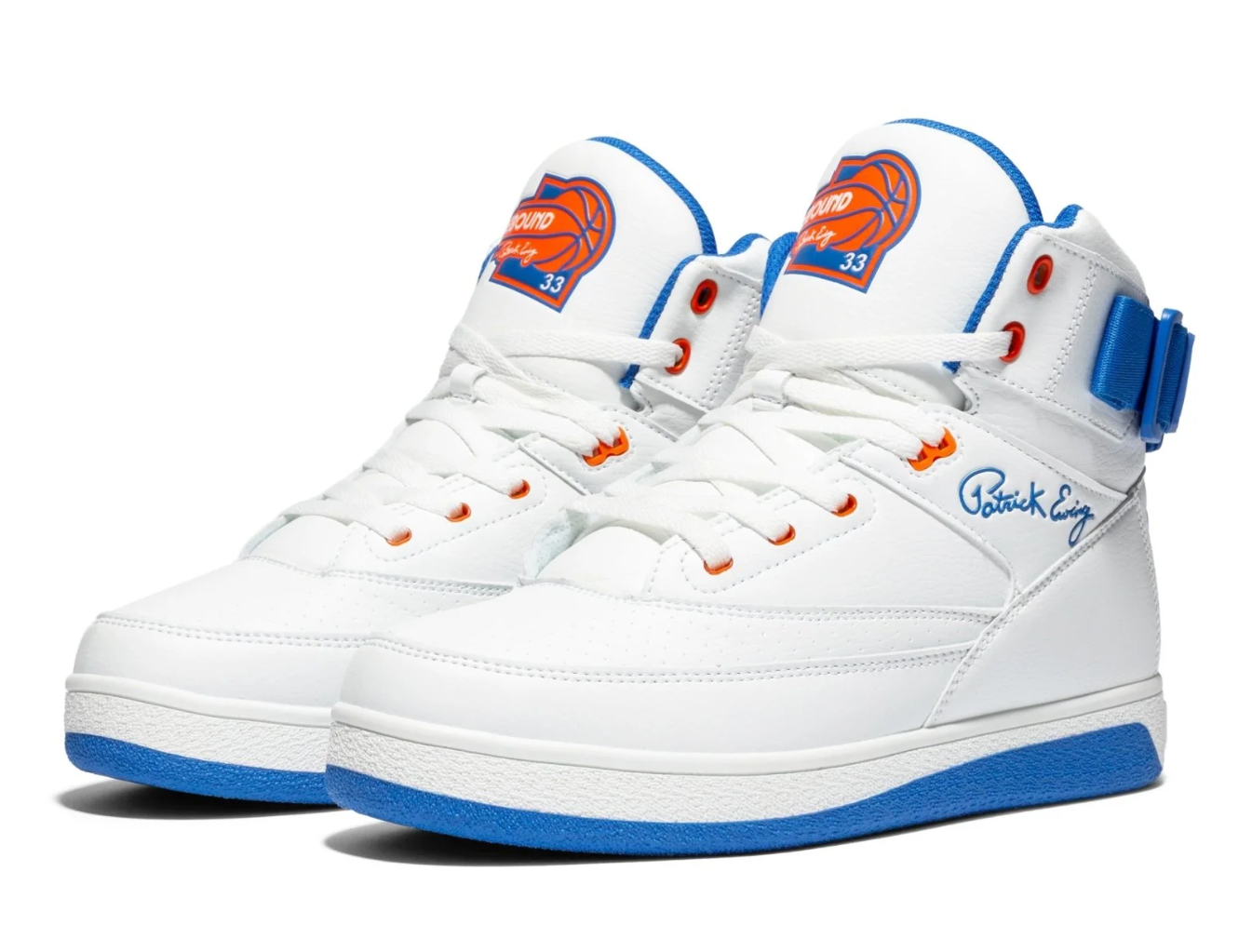 Patrick Ewing 33 Orion Strap - 1RBE001-132 - White / Royal / Orange