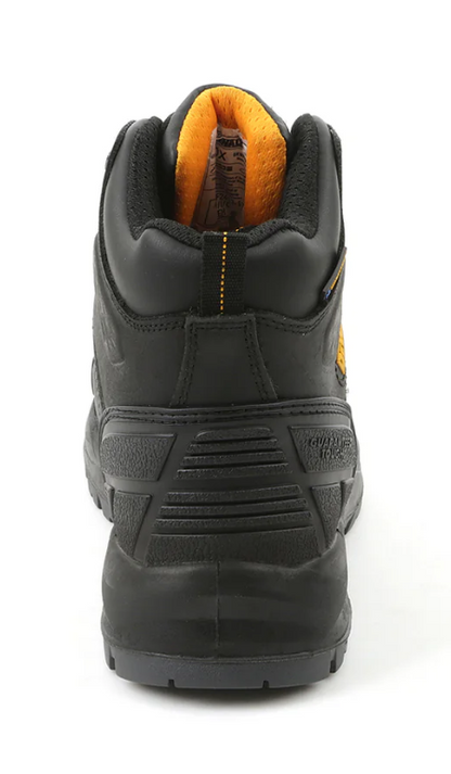 DEWALT Hadley Men's Waterproof, Steel Toe, Safety Work Boot - DXWP10051 - Black