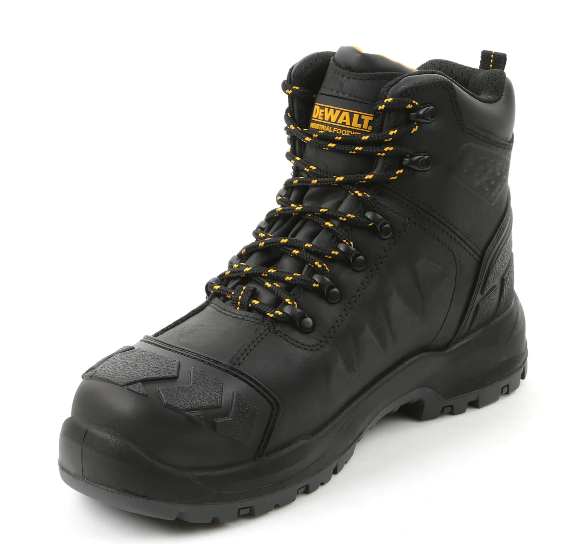DEWALT Hadley Men's Waterproof, Steel Toe, Safety Work Boot - DXWP10051 - Black