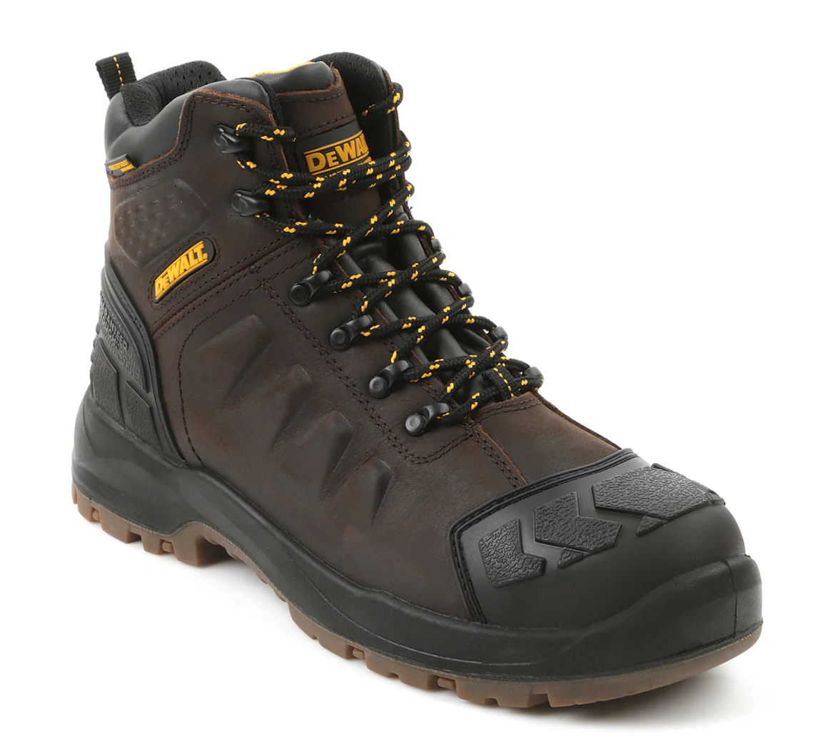 DEWALT Hadley Waterproof, Steel Toe, Safety Work Boot - DXWP10051 - Dark Brown