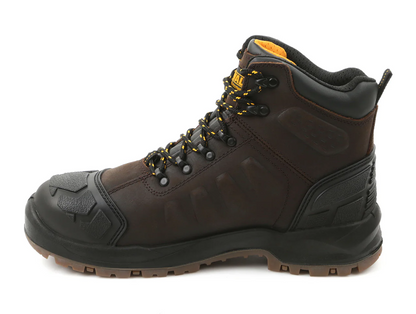 DEWALT Hadley Waterproof, Steel Toe, Safety Work Boot - DXWP10051 - Dark Brown
