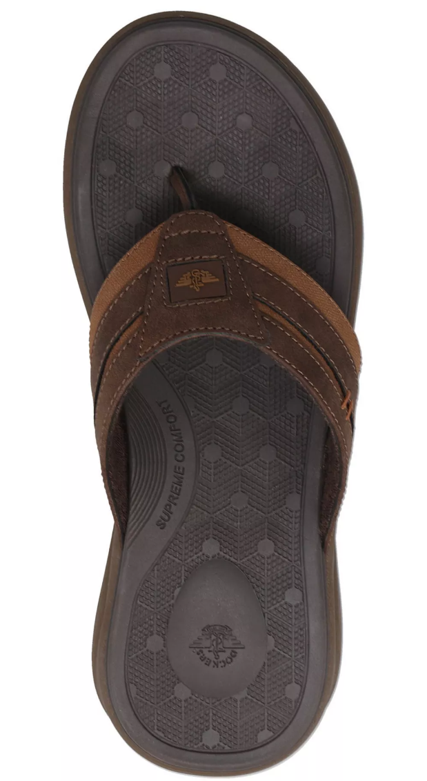 Cliff 90-34268 - Dark Brown - Dockers Flip Flop